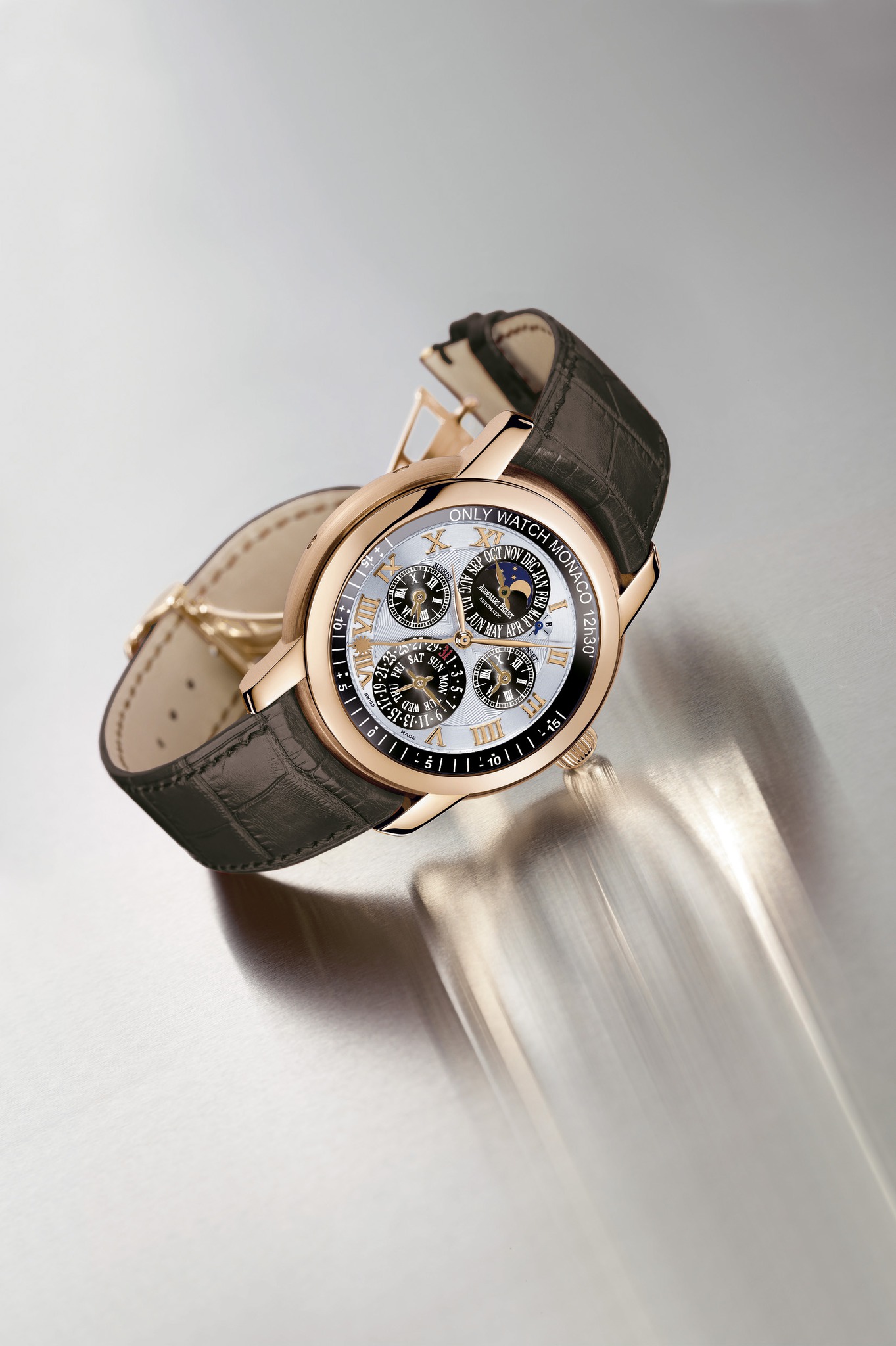 Audemars Piguet Jules Audemars Equation of Time Only Watch 2009 Pink Gold - Click Image to Close